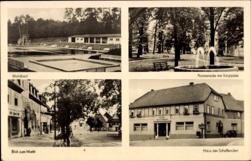 Blankenhain crimmitschau in - ak,