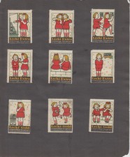 17 Reklamemarken: Lecki / M