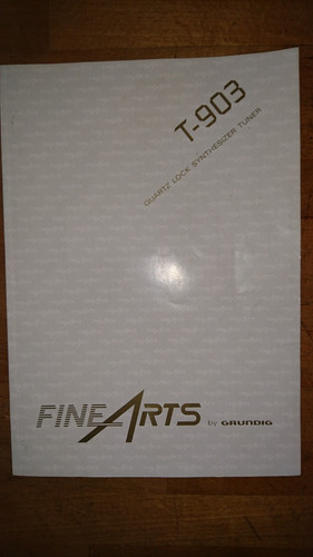 Grundig fine arts 903 - fine, t-903