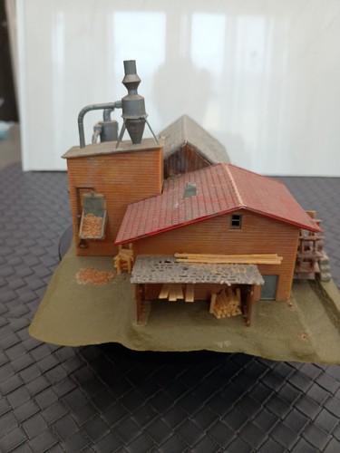 Eisenbahn modellbau sägewerk - eisenbahn,