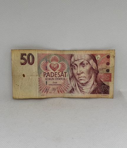Banknote tschechien 50 - banknote,