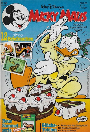 Micky maus 1990 - nr.38, /