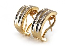 Ohrstecker Halbcreolen 60