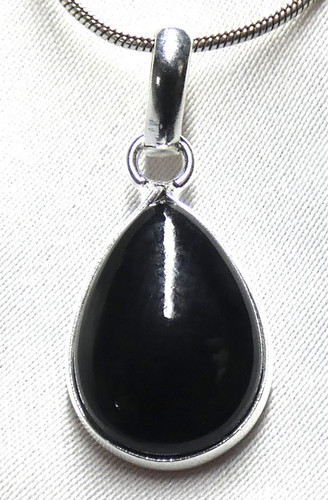 Onyx anhänger 925 silber - 🖤,