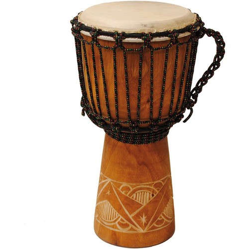 Djembe terré carved cm - djembe,