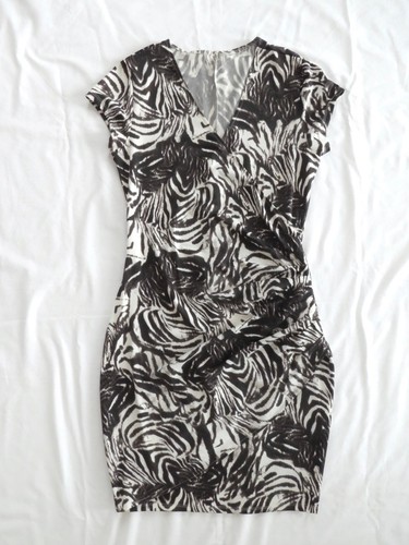Sommer kleid wickeloptik - sommer-kleid, in