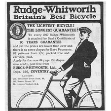 RUDGE-WHITWORTH Fahrräder -