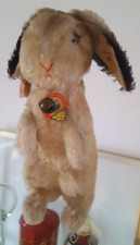 Steiff Hase Knopf, Fahne 4328.00, Schild, Druckstimme, nur 1959 - 1960