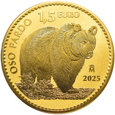 Gold Coin The Brown Bear Spain