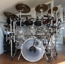 Schlagzeug Acryl Kirchhoff  mit Wahan Snare 14''