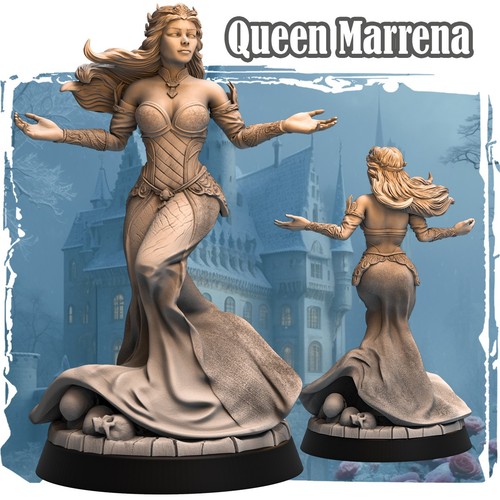 32mm queen marrena haito resin - queen,