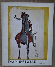 Marino Marini / Giovanni Pisano / Bernard Buffet - Das Kunstwerk 4 / 1952.