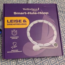 WELLRELAXX Smart Hula Hoop, 70 - 110 cm, Leise, Drehfreudig, wie neu 