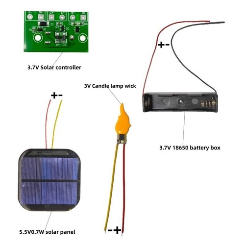 Solar flammenleuchte - solar,
