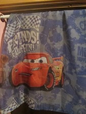 Gardine "Cars", Stange-Öffnung 1,5 cm; Breite 140 cm Länge 120 cm