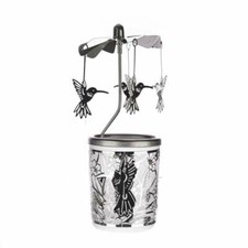 Glas Karussell Windlicht