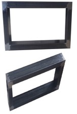 Tischgestell Tischfuß Tisch Kufen Tischbeine Stahl Metall Eisen Industrie R1