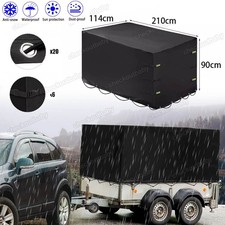 Anhängerplane für Stema 750 DBL 850 600D+PVC Hochplane Wasserdicht PKW Anhänger