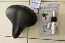 Fahrradsattel und Adapter von