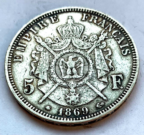 Franc 1869 - franc,