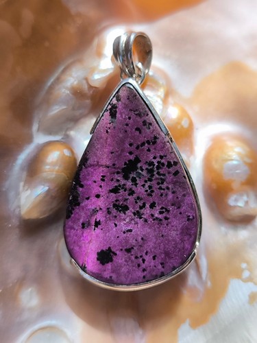 Sugilith anhänger cabochon - cabochon, in