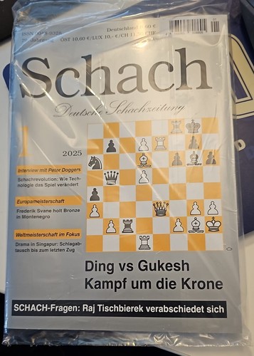 Schach deutsche schachzeitung - schach,