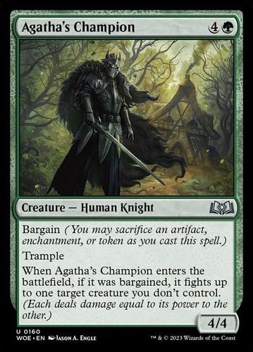 Mtg agatha champion - agatha's, (0160)