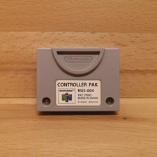 N64 CONTROLLER PAK original Nintendo 64 Memory Card Konsole Speicherkarte