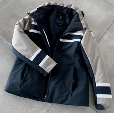 Spyder Ski- & Snowboardjacke, Größe 36, Beige/Schwarz