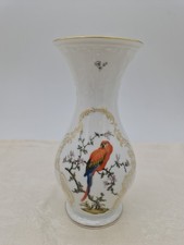 H20)Rosenthal Grosse Vase VOLIERE, CLASSIC Rose, Vogelmotiv“„Vögel bunt“ 