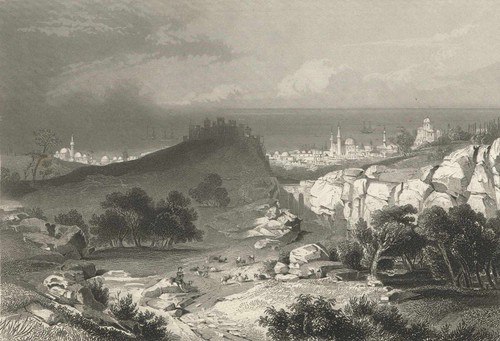 Trabzon blick auf stadt - blick,