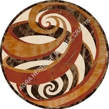 24 Zoll Schwarz Marmor Küche Tischplatte Intarsien Mosaik Kaffee Cafe Flur...