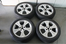 4 x RENAULT SCENIC 3 ALUFELGEN + SOMMERREIFEN 205/55R17 Nr. A3