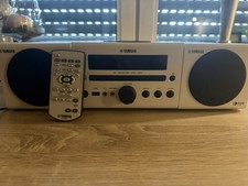 Yamaha Model CRX- 40 Stereoanlage mit CD Player mit Fernbedienung Weiß TOP