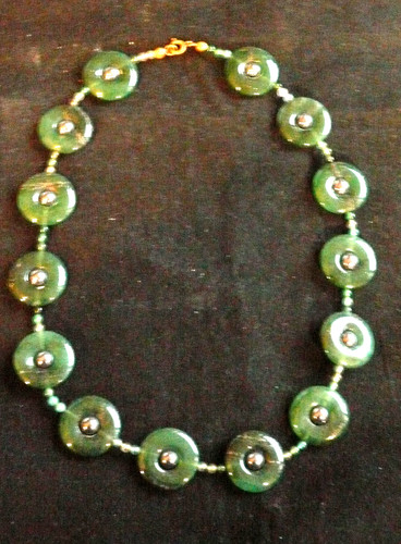 Collier aus jade jadeid - aus,