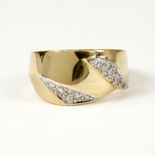 Ring 585 gelbgold - ring,
