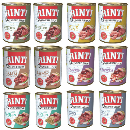 12x800g rinti nassfutter - 12x800g,