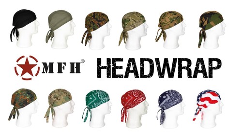 Headwrap bandana hat - -,