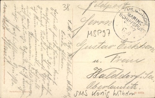 Stempel marinepost msp - ak,