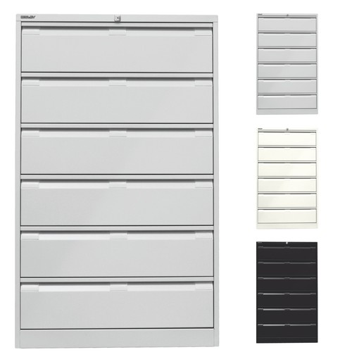 Bisley karteischrank din 6 - bisley,