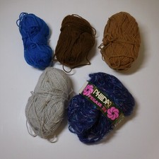 5 Docken Spulen -faden Wolle