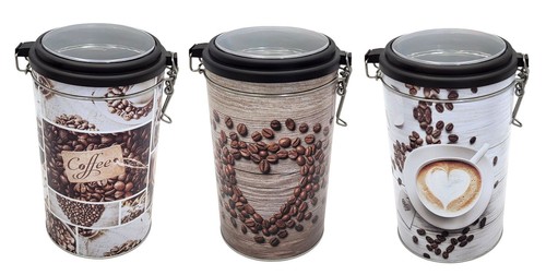 Vakuum kaffeedose metall - vakuum,