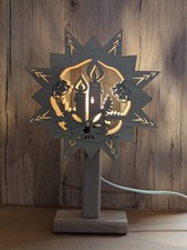 LED Fensterbild Sockel Advent