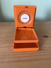 Space Age Pocket Kitchen Scale, Küchenwaage, 70s, 70er, Orange, Vintage, Söhnle
