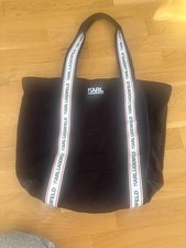 karl lagerfeld canvas Tasche