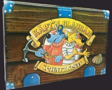 Käpt´n Blaubär Schatzkiste Kassetten Koffer für 32 MC Kassetten - leer