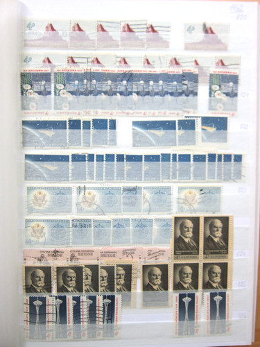 Dickes briefmarken album usa - briefmarken,