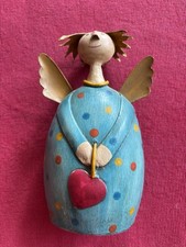 Schutzengel mit Herz, 16,5 cm