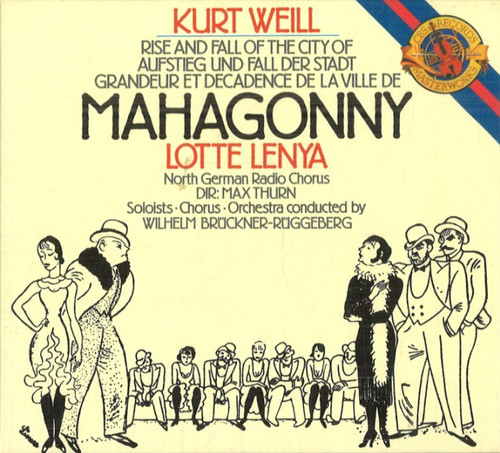 Mahagonny von kurt weill - kurt,