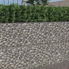 6m Gabionen Mauer 2m hoch